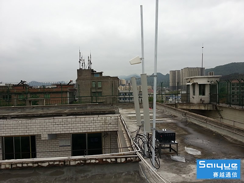  麟游某看守所大功率手机信号屏蔽器（白噪声）案例